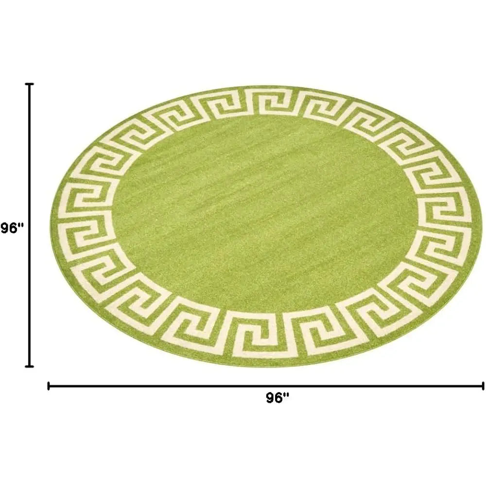 8' Circle Geometric Modern Border