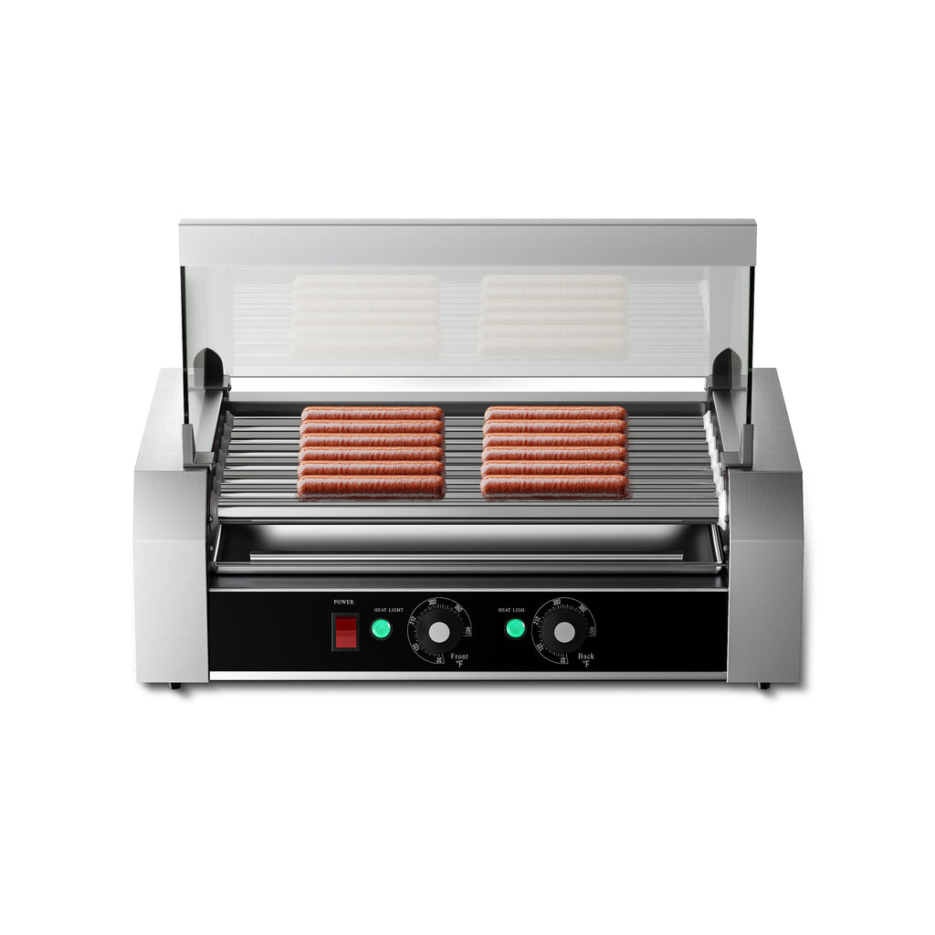 Commercial-Grade 7-Roller 18-Capacity, Smart Dual-Zone