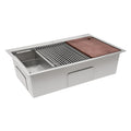 Large Stainless Drop-In 33" Homes/Restaurants