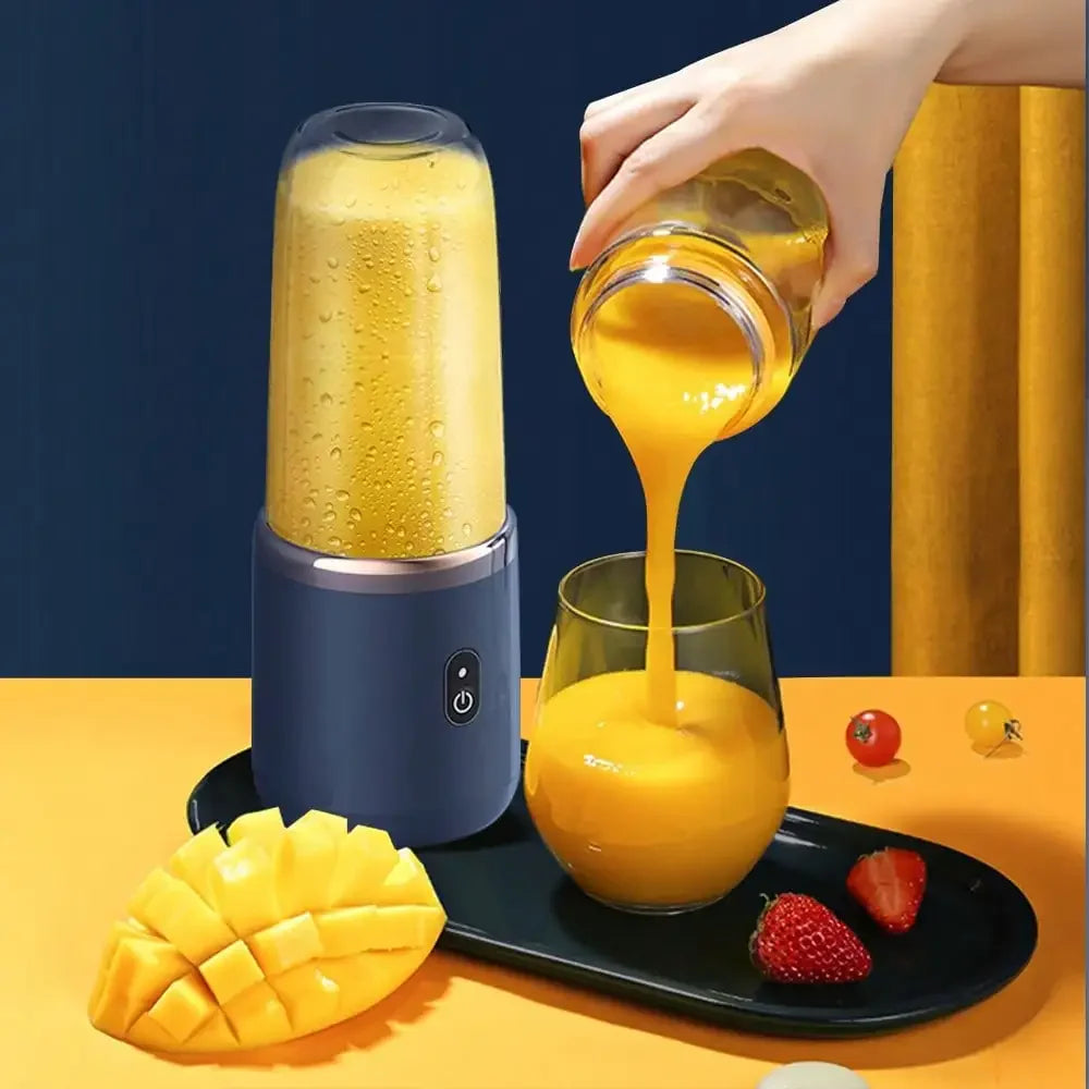 Compact Travel Smoothie Blender: Rechargeable