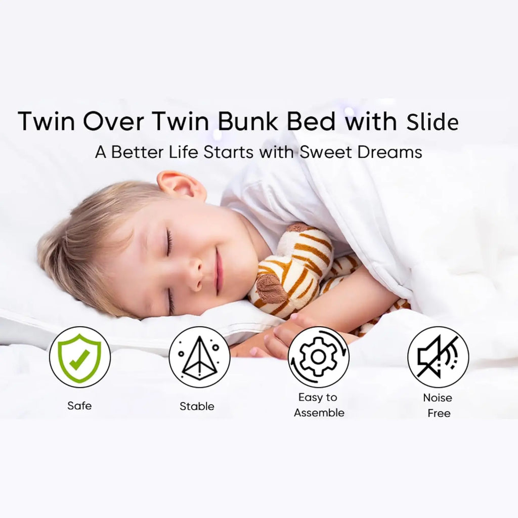 Twin Over Twin Bunk Bed