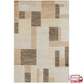 Machine Washable Geometric Low Pile
