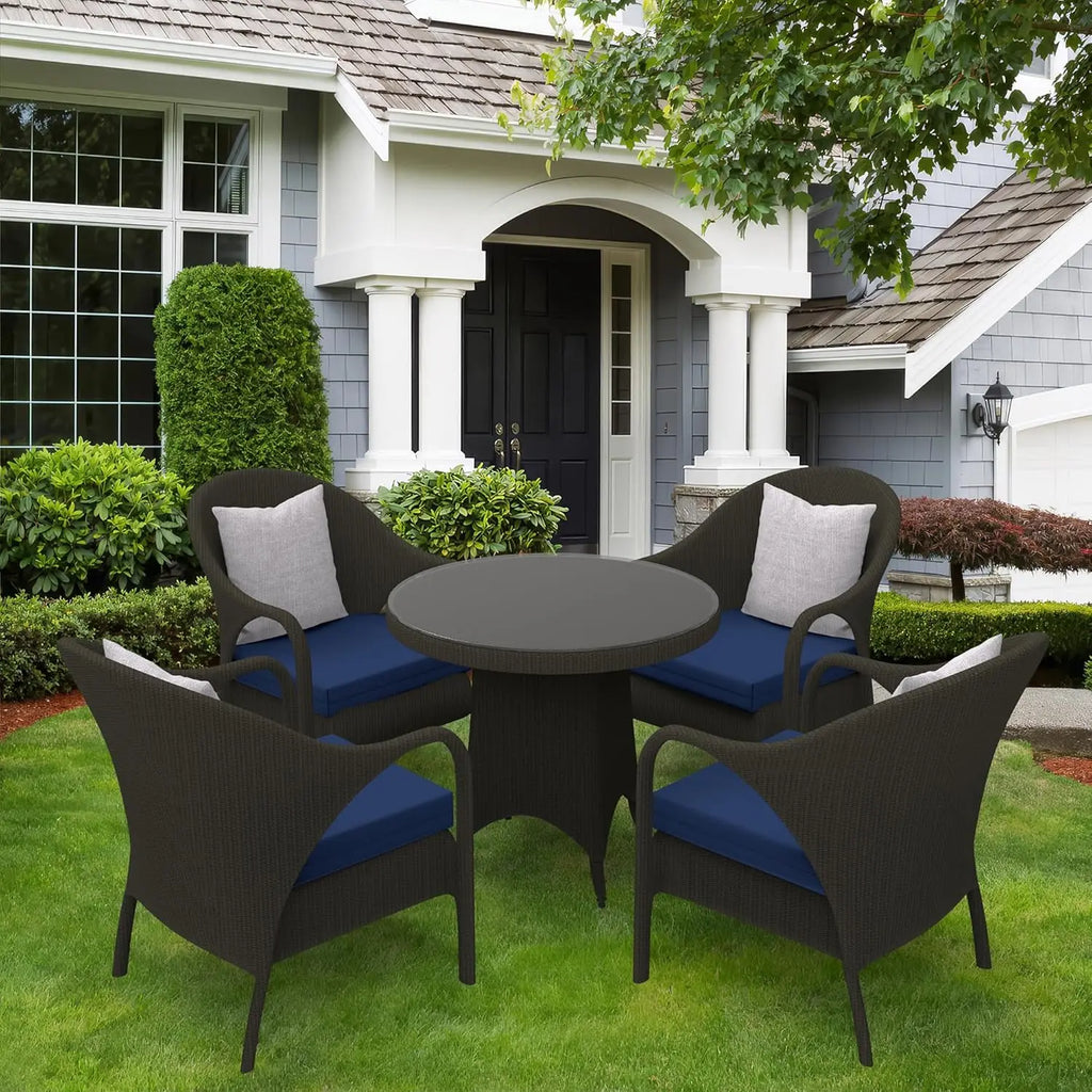 4 Outdoor Cushions Patio Furniture 18.5x16x3