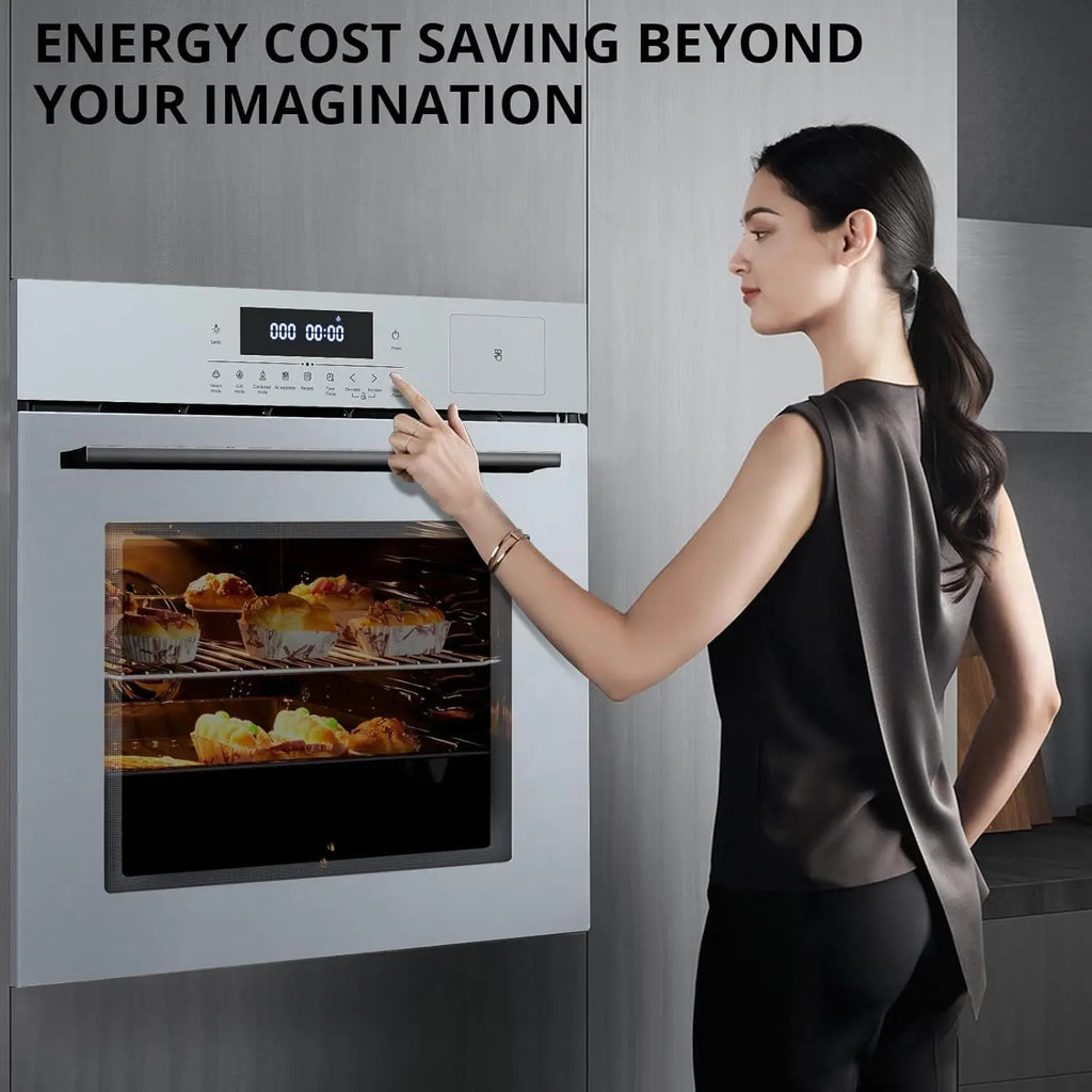 24' Single Wall Oven, 2.5 CF 10-Function Convection,