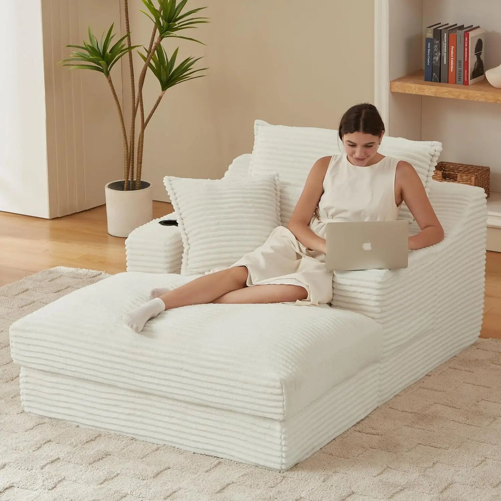 Oversized Chaise Lounge Chair Indoor