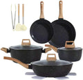 15 pcs Non-Stick Ceramic Cookware Set