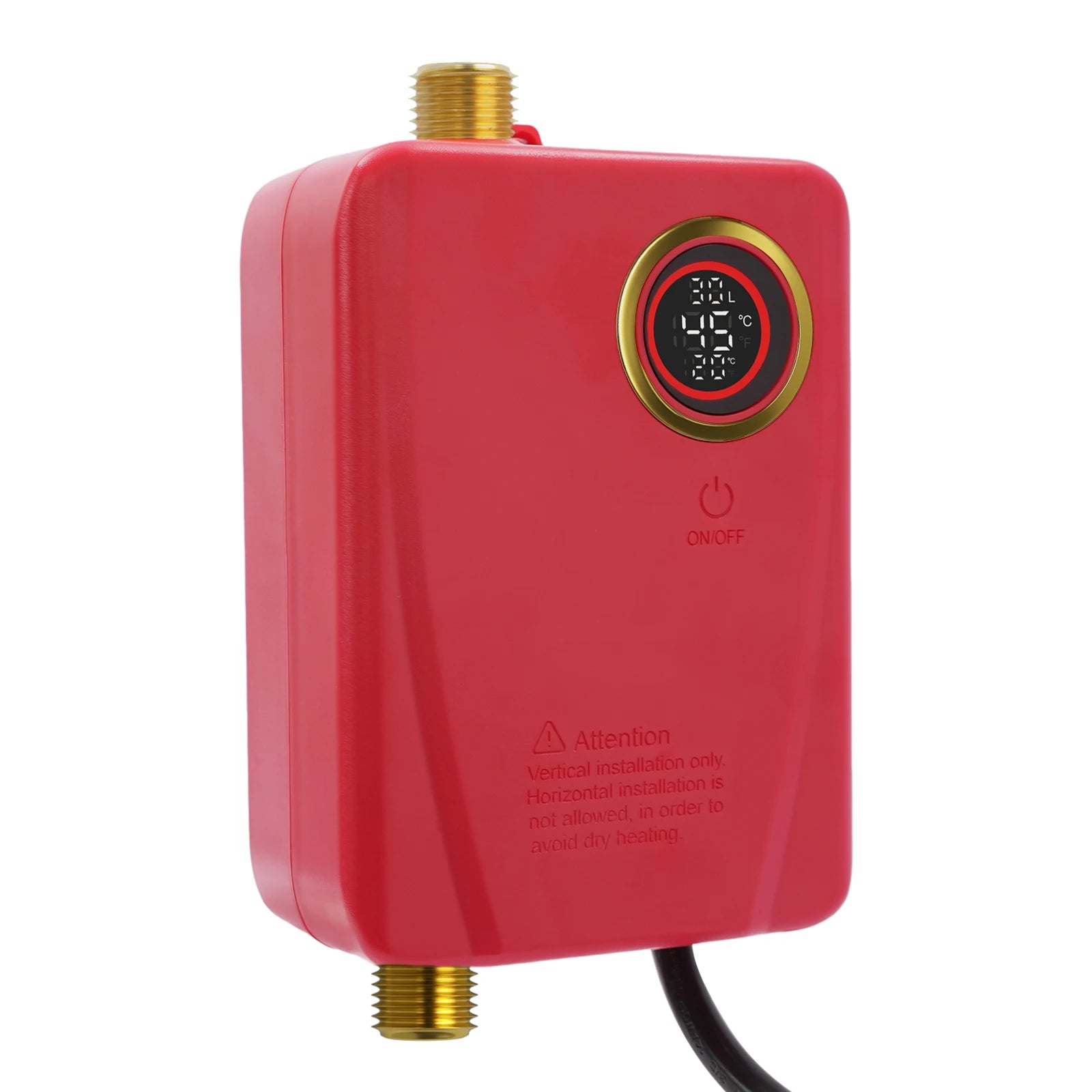 3000W Electric Water Heater 20~50℃ Instant Hot Water