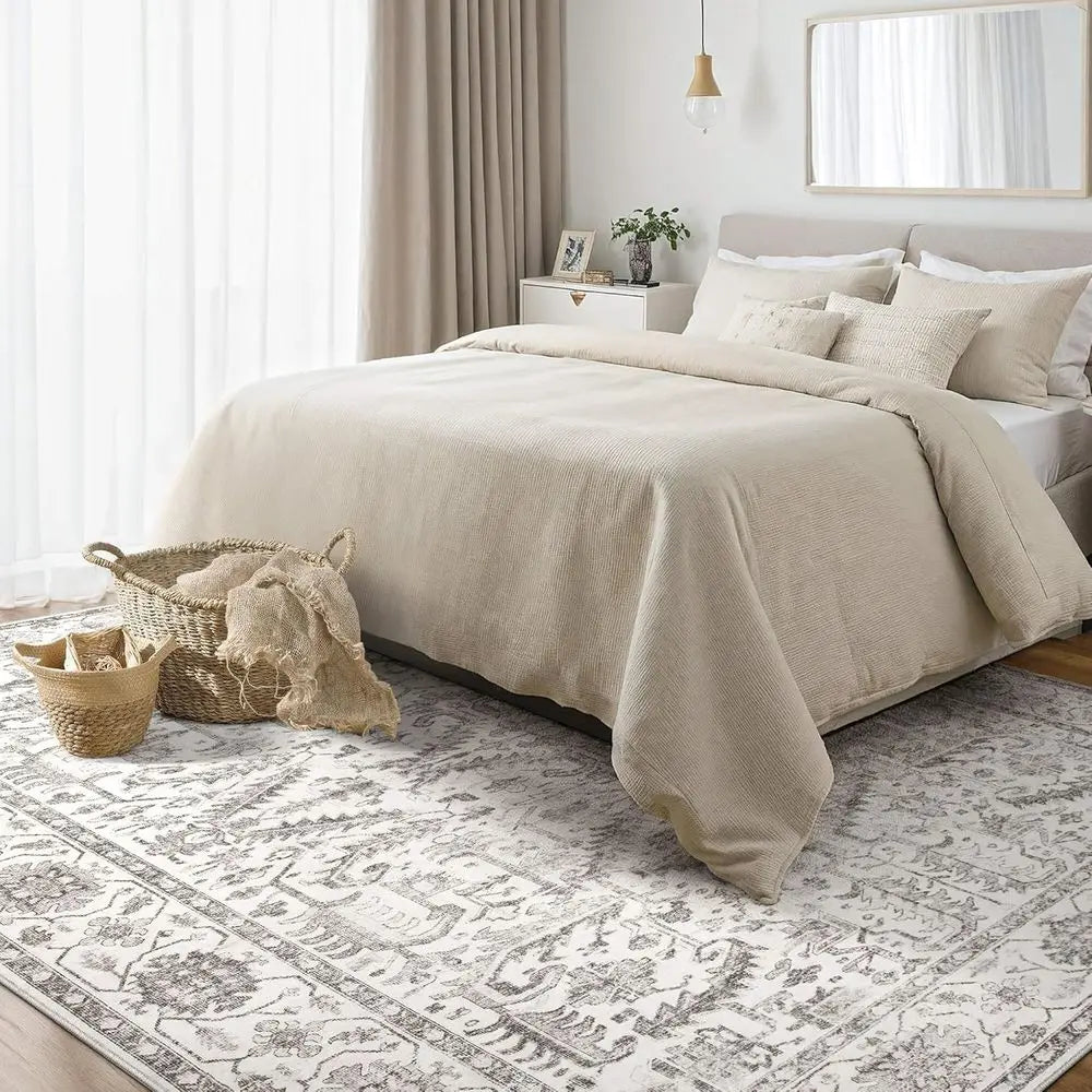 9x12 Washable Soft Vintage Traditional