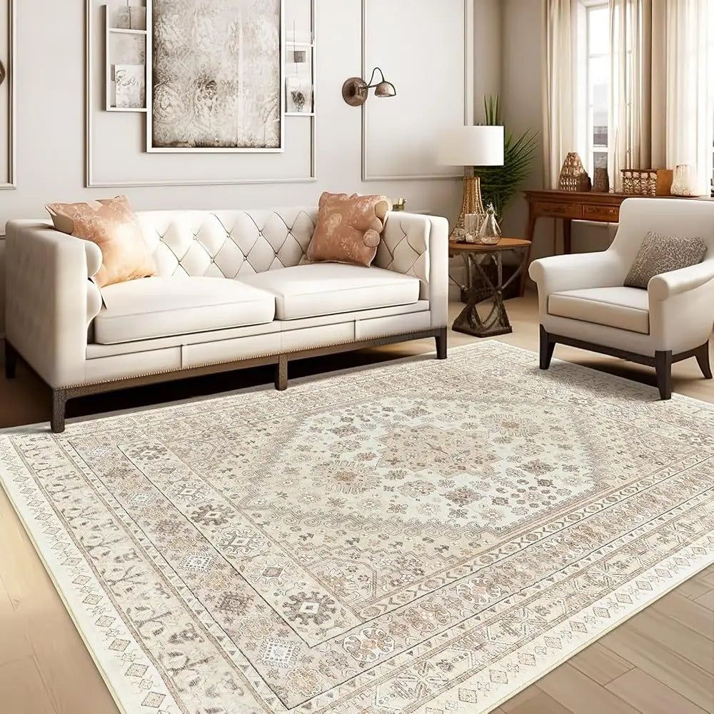5X7 Area Rug Washable Rug,