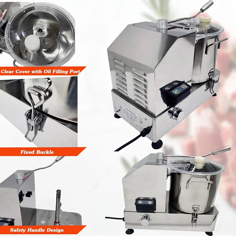 12LCommercial Food Processor Stainless Chopper