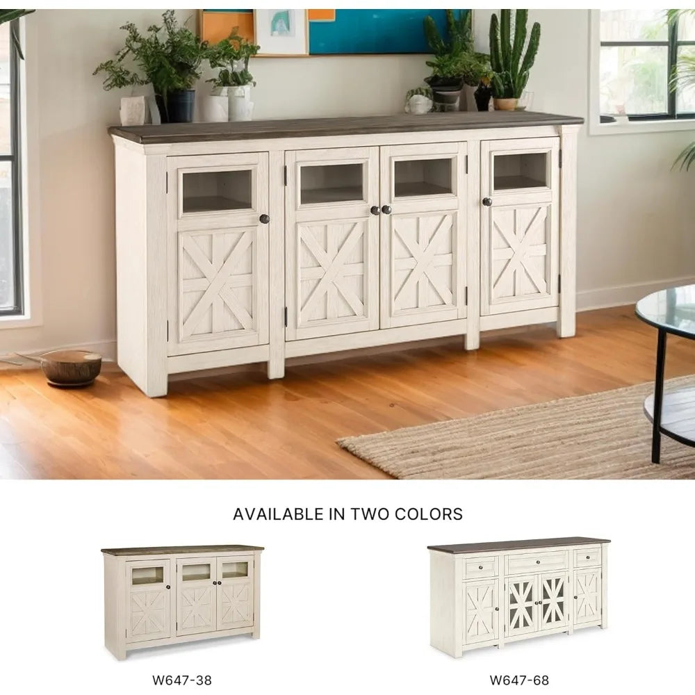Farmhouse TV Stand, up to 72" TV