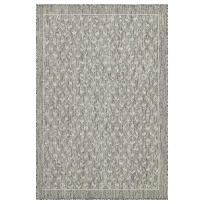 5'3"x7'3" Silver Indoor/Outdoor