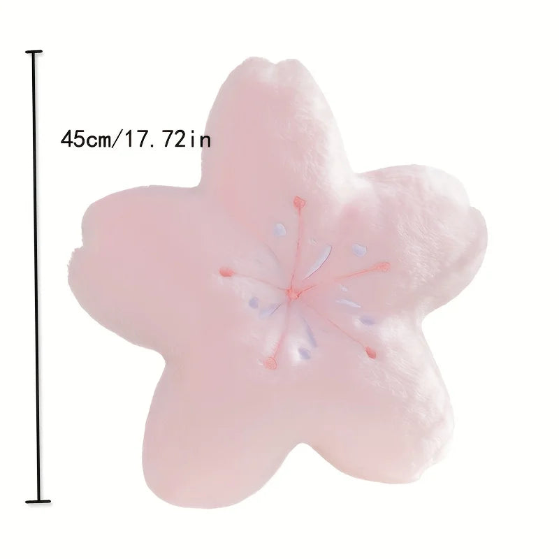 Super Soft Cherry Blossom Flower Pillow