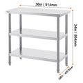Stainless Food Prep Table Commercial