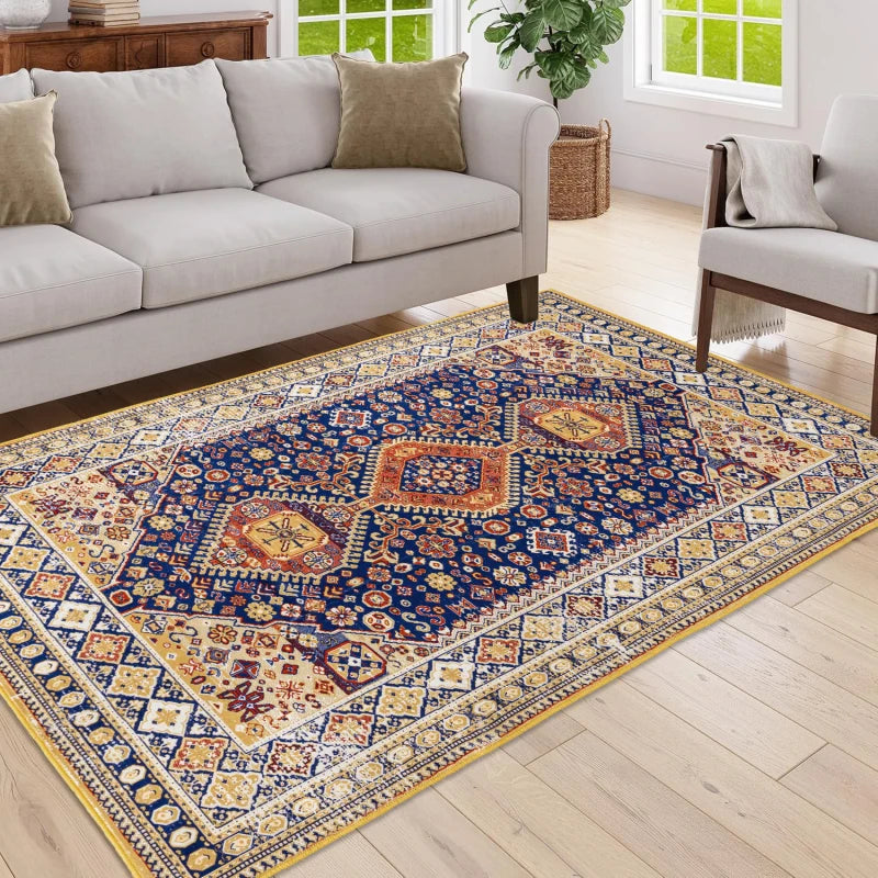 5x7 Vintage Bohemia Persian Washable