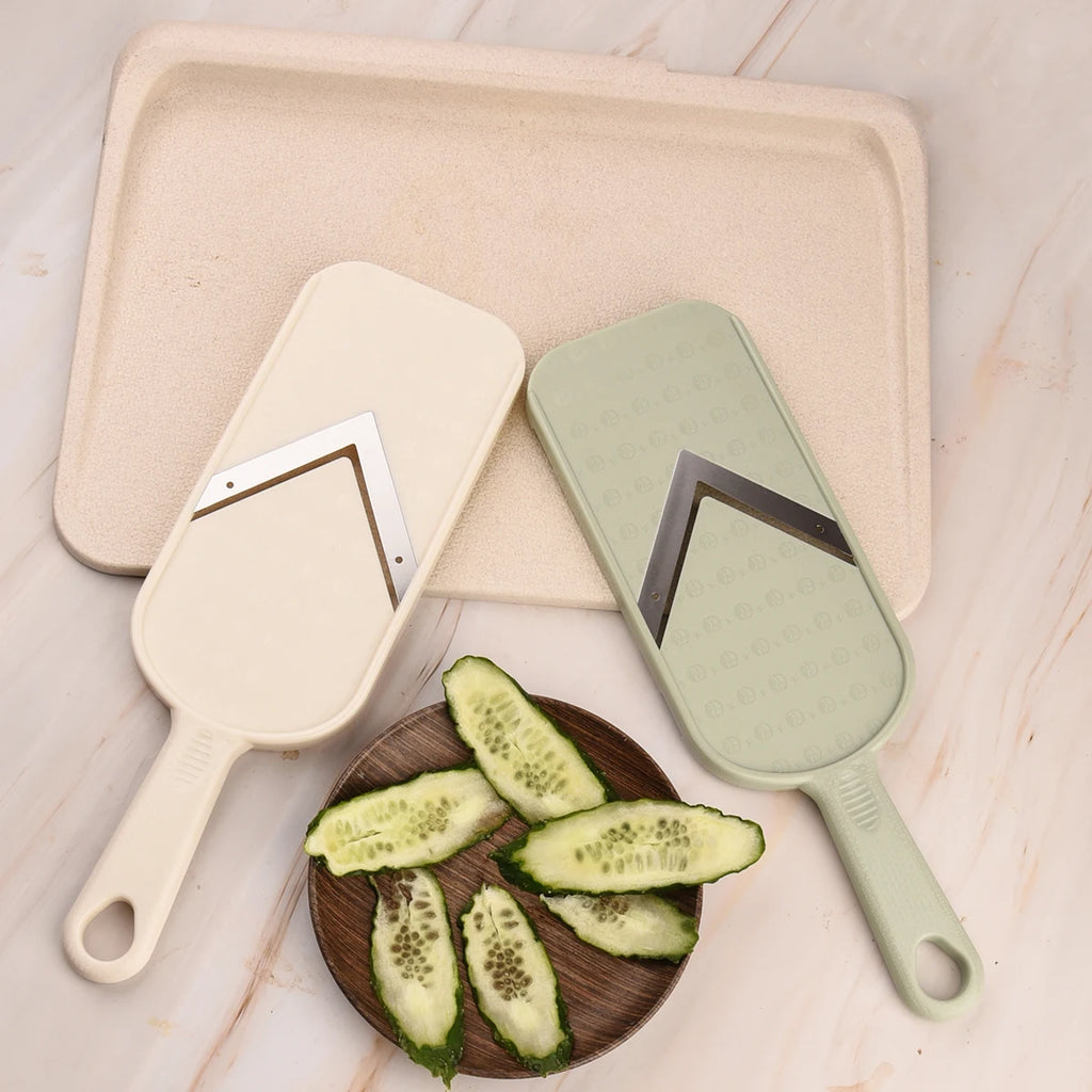 Multi Handheld Mandoline Slicer - Stainless V Blade
