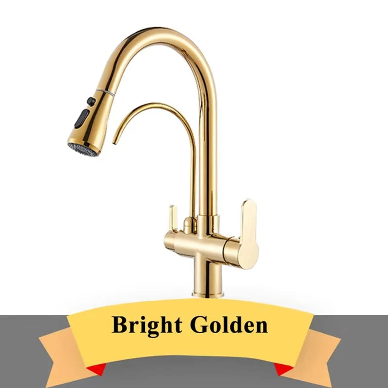 Purify Water Deck Mounted Dual Handle