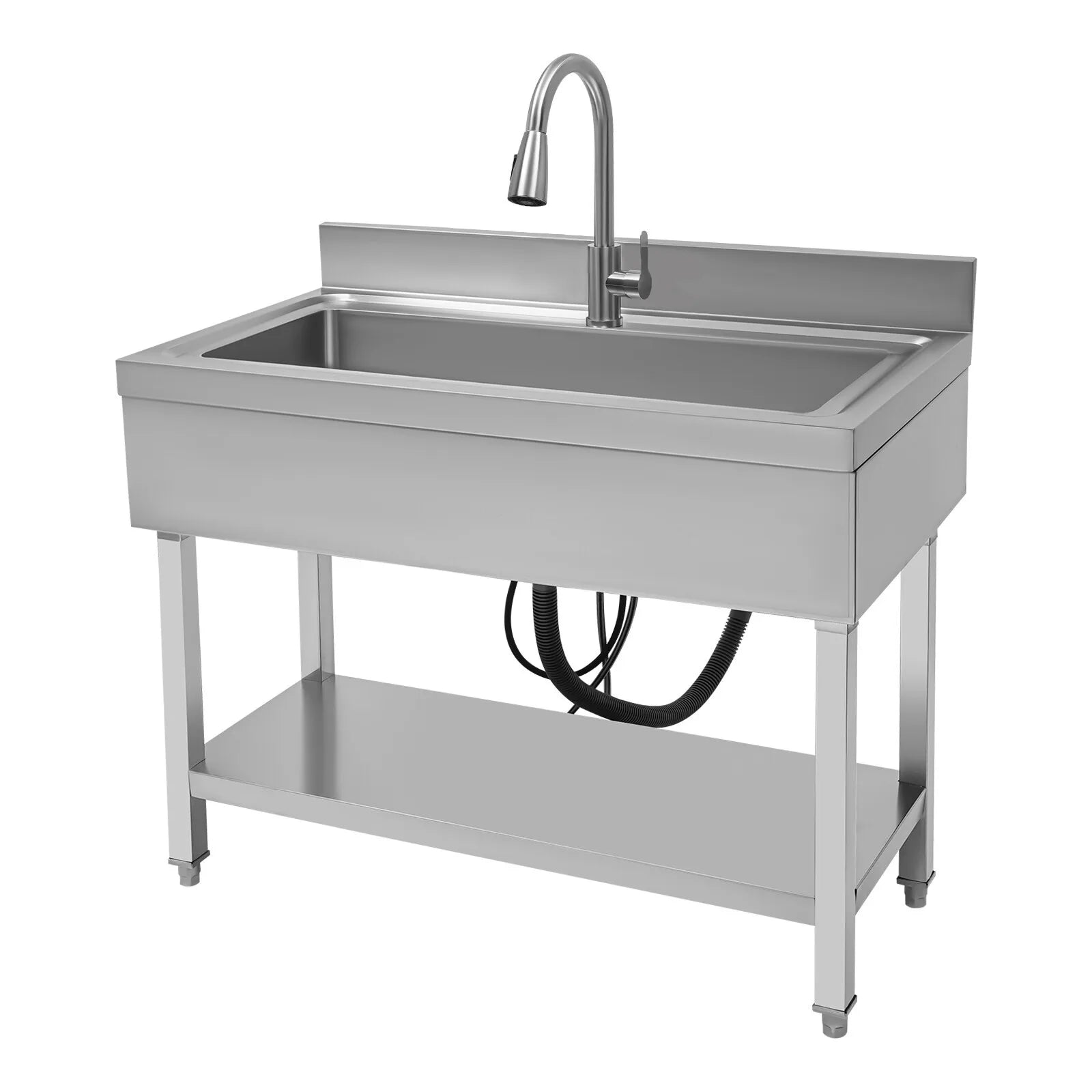 Stainless Utility Sink Single Bowl 13Gal