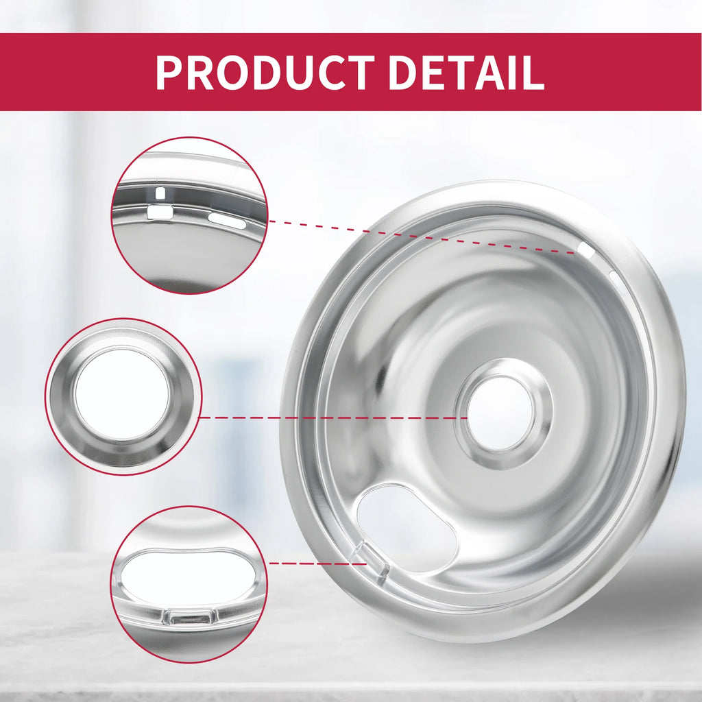 Electric Stove Burner Drip Pans