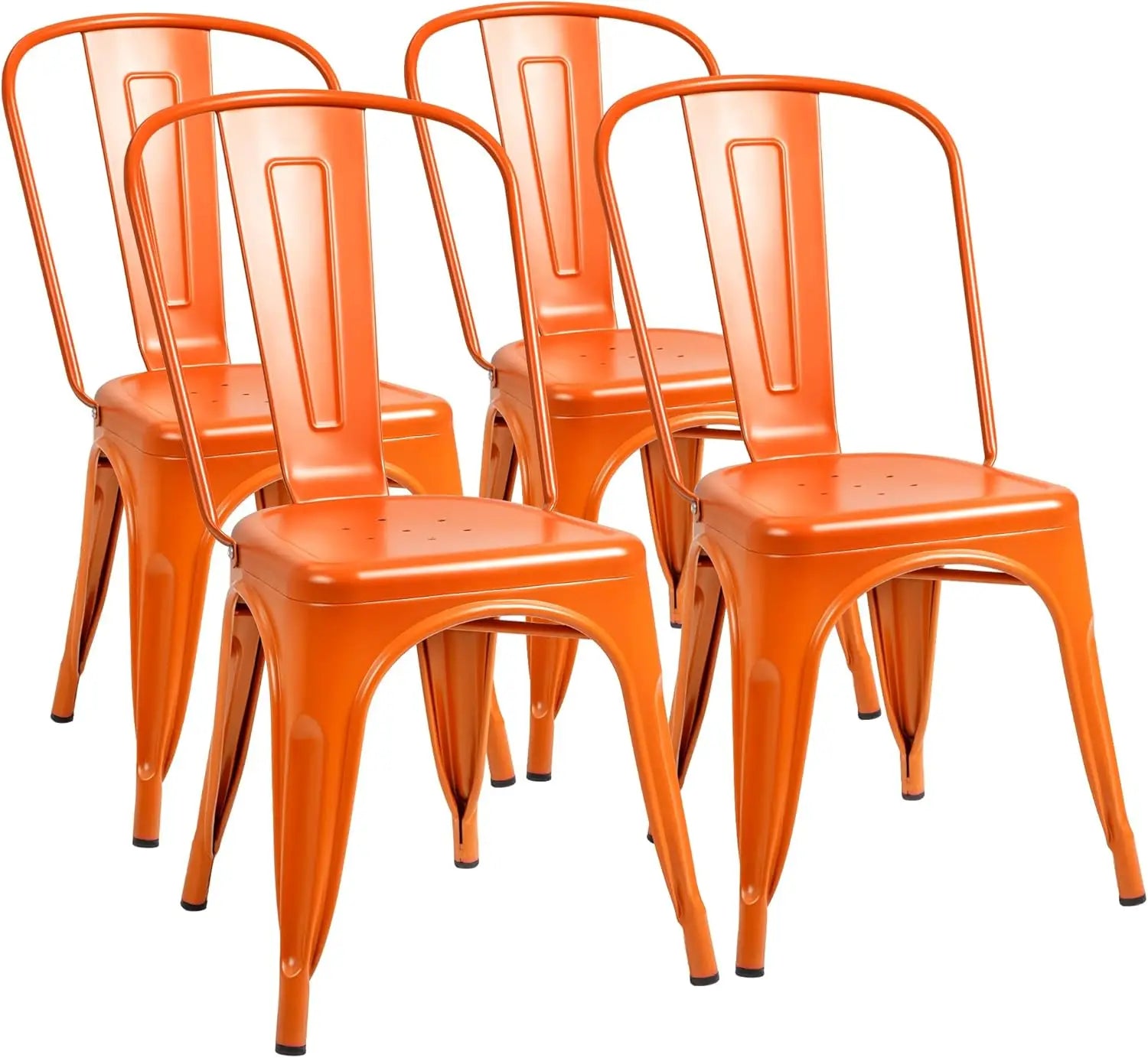 4 Metal Indoor-Outdoor Stackable Classic