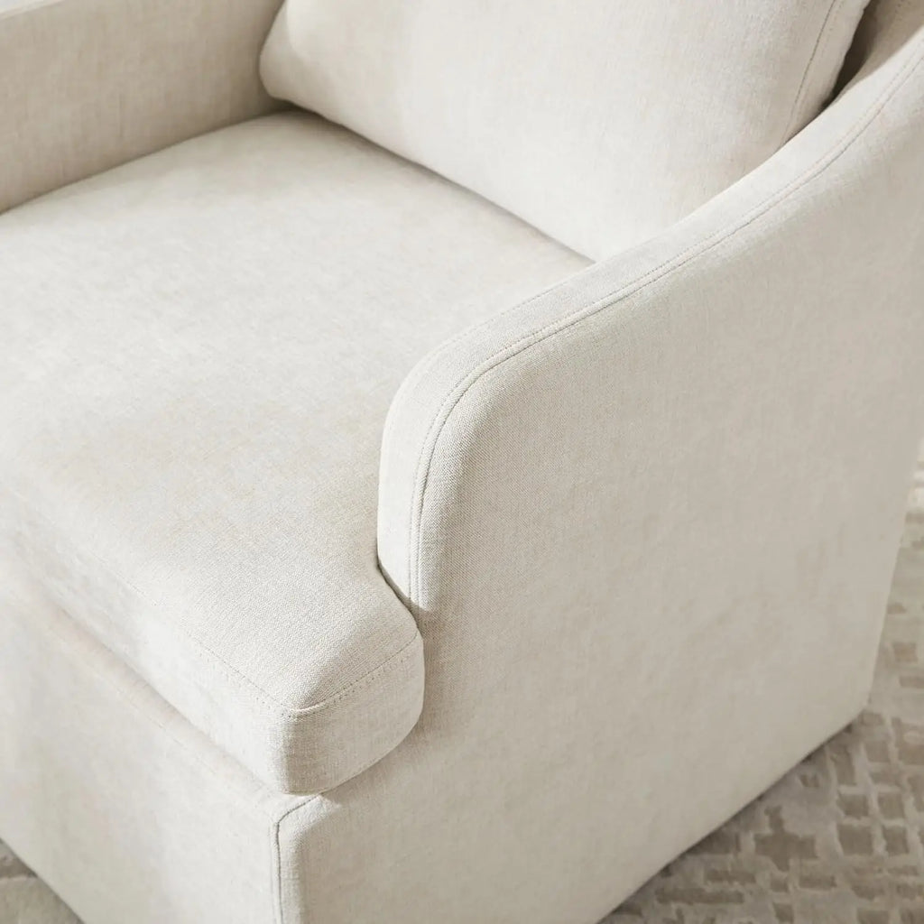 2 Upholstered W/4 Casters