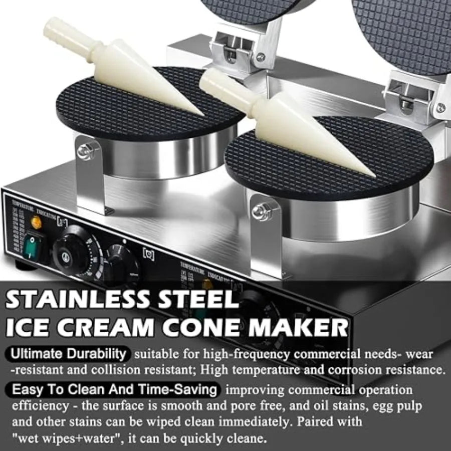 Commercial Waffle Cone Maker Commercial 2600W