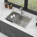 33" Drop-in Single w/Pull-out Faucet