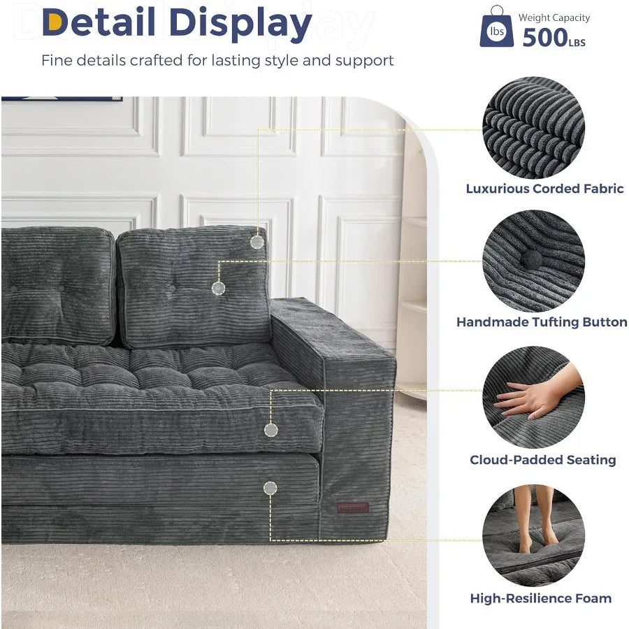 Convertible Sofa Bed Pull Out Sleeper