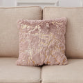 Luxury Chinchilla Faux Fur Pink 22x22