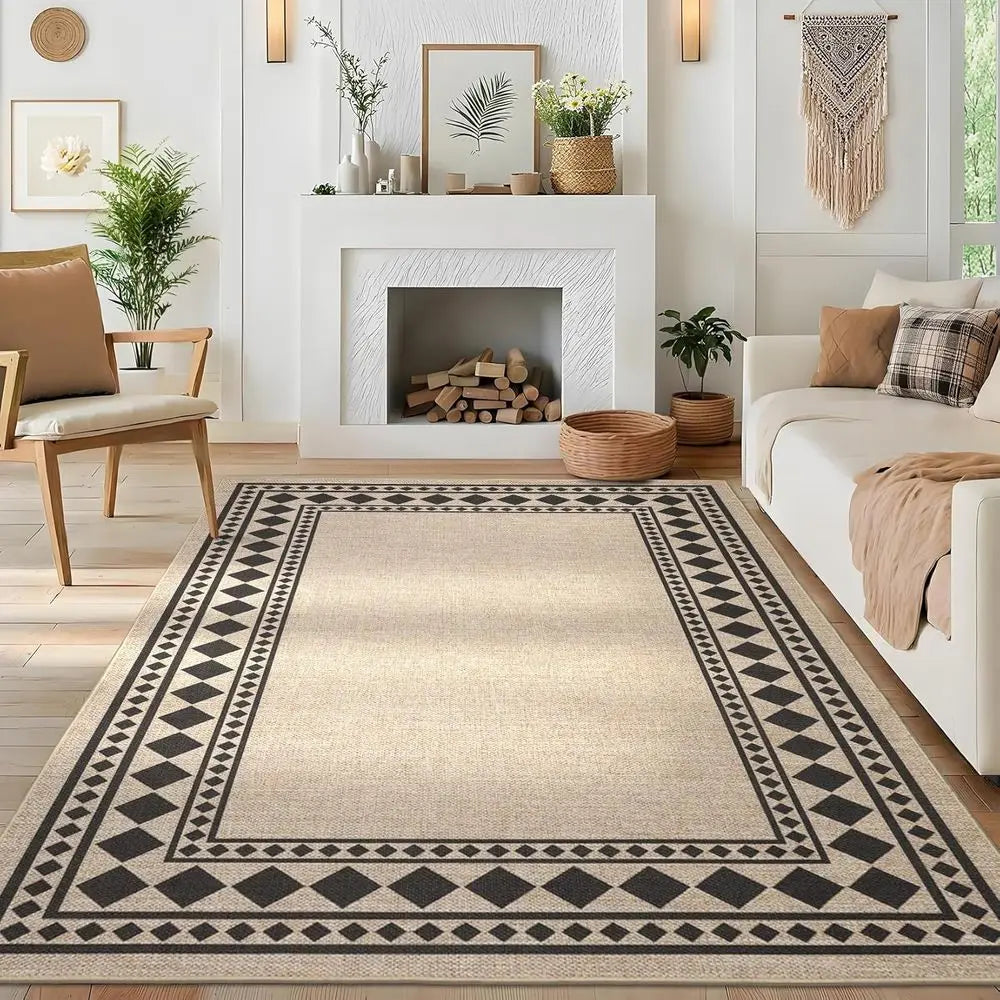 8x10 Natural Jute Washable Indoor/Outdoor