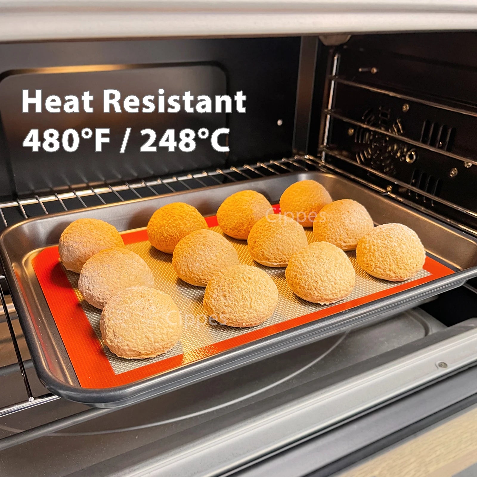 1PC, 2PCS Silicone Baking Mats for Oven 30/42cm