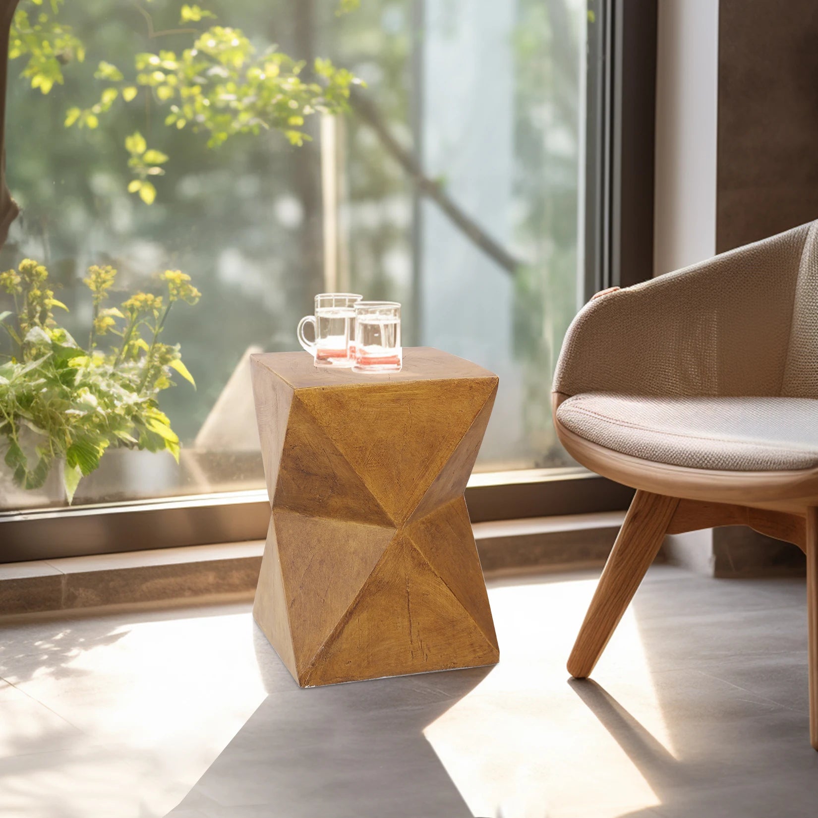 Vintage Wooden Side Table