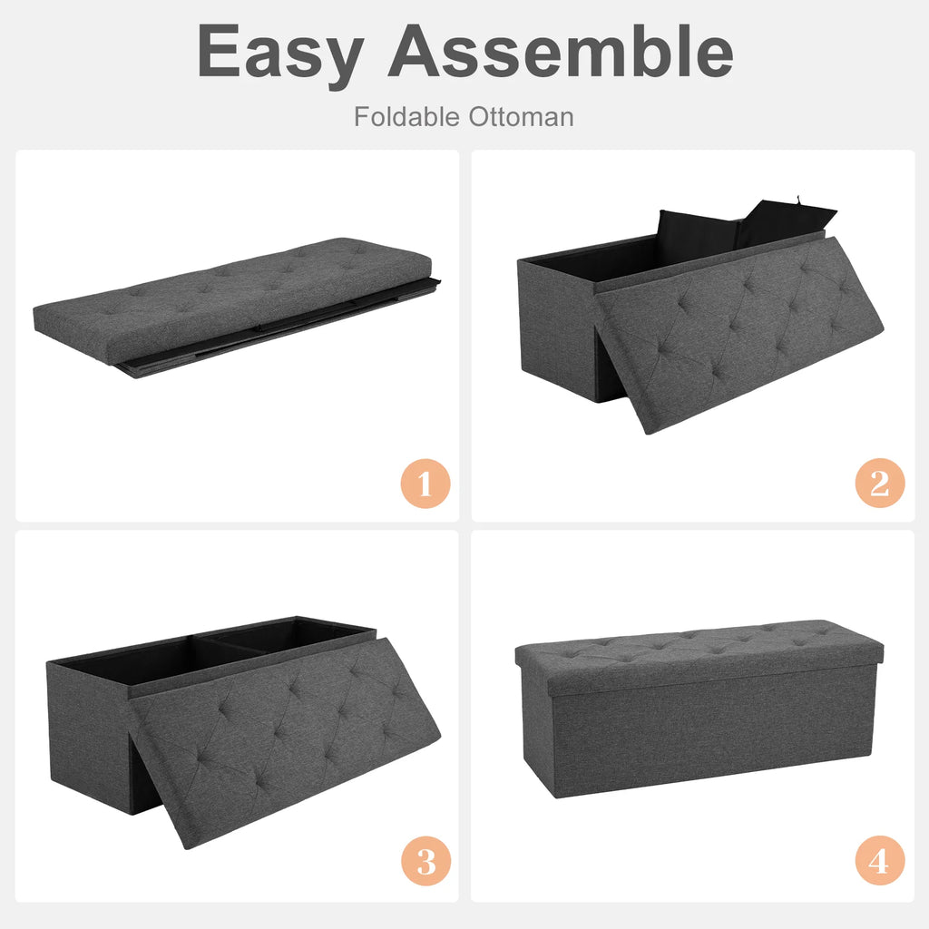 Hidden Storage Footstool or Toy Box
