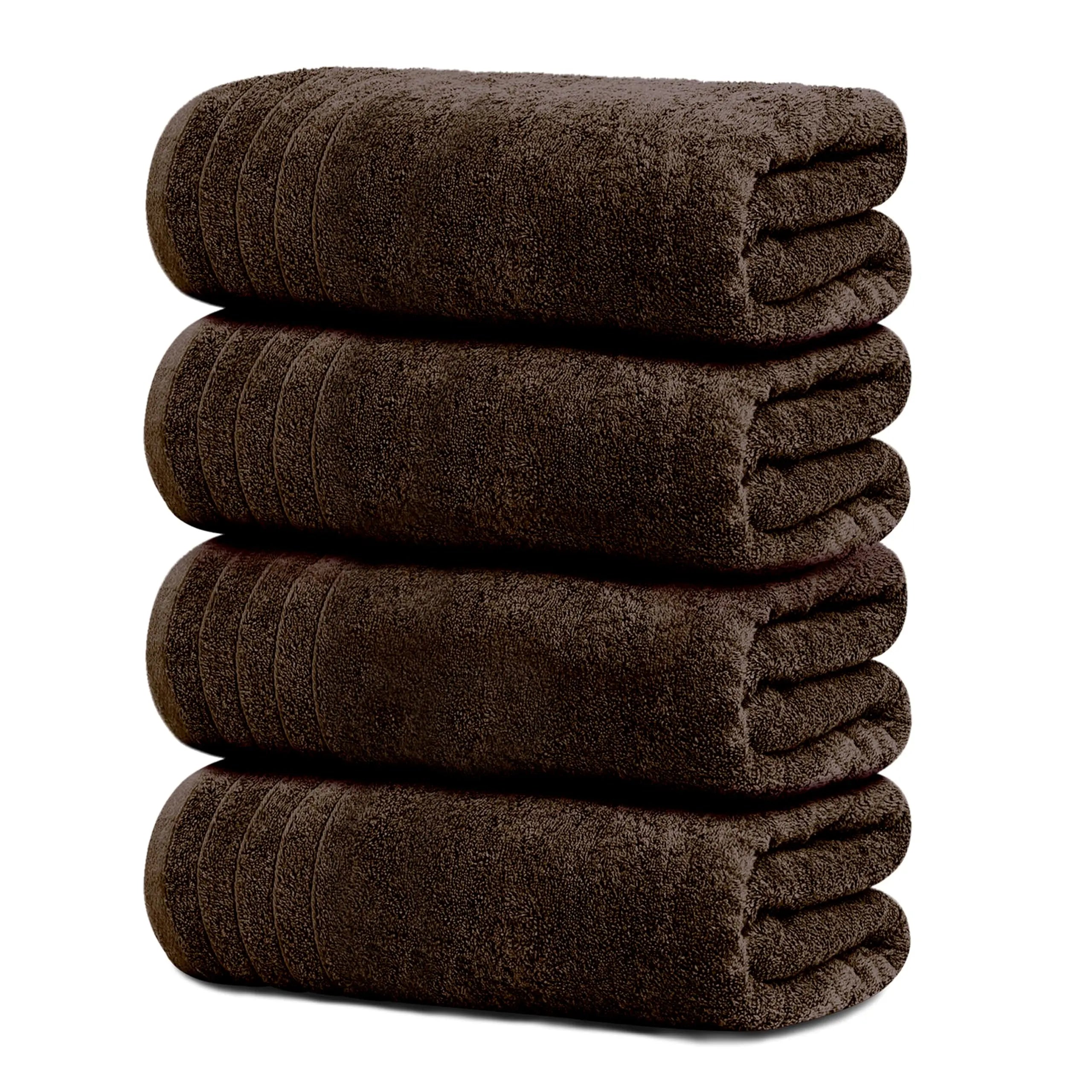 Towels Pack of 4 Extra Large Bath Towels 30 x 60