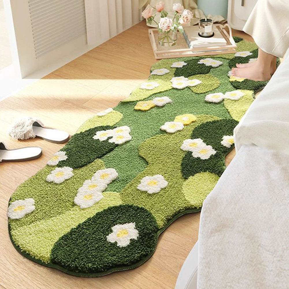 64"x48" Three-Dimensional Fluffy Lawn Moss
