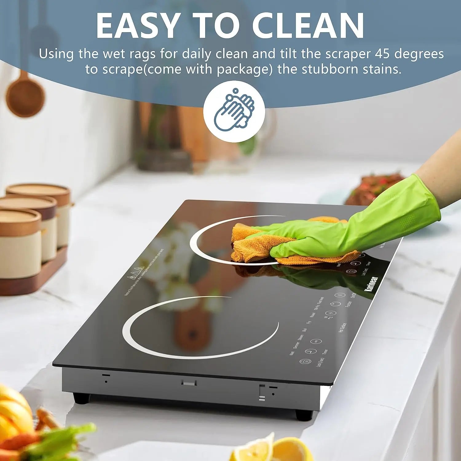 2 Burner Ceramic Electric Cooktop