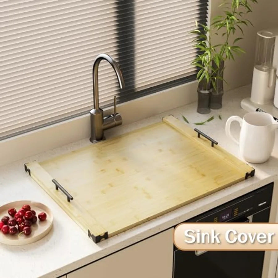 Stove Top Covers for Electric/Gas Stove/Sink W/Handles