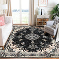 6x9 Washable Boho Vintage