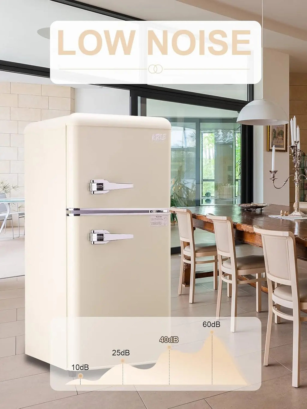 3.2 CF Compact Refrigerator/Freezer