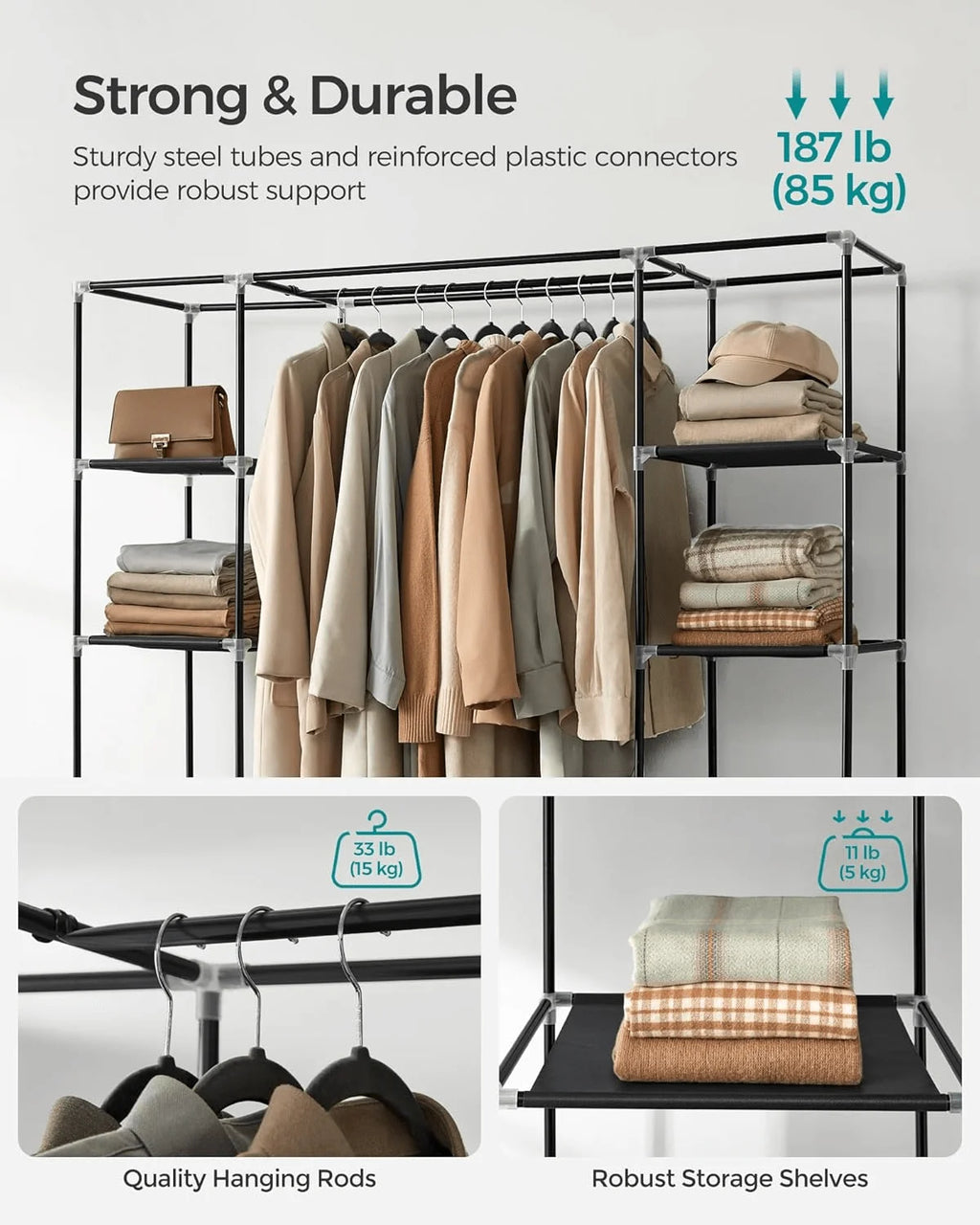69 Inch Wardrobe Organizer