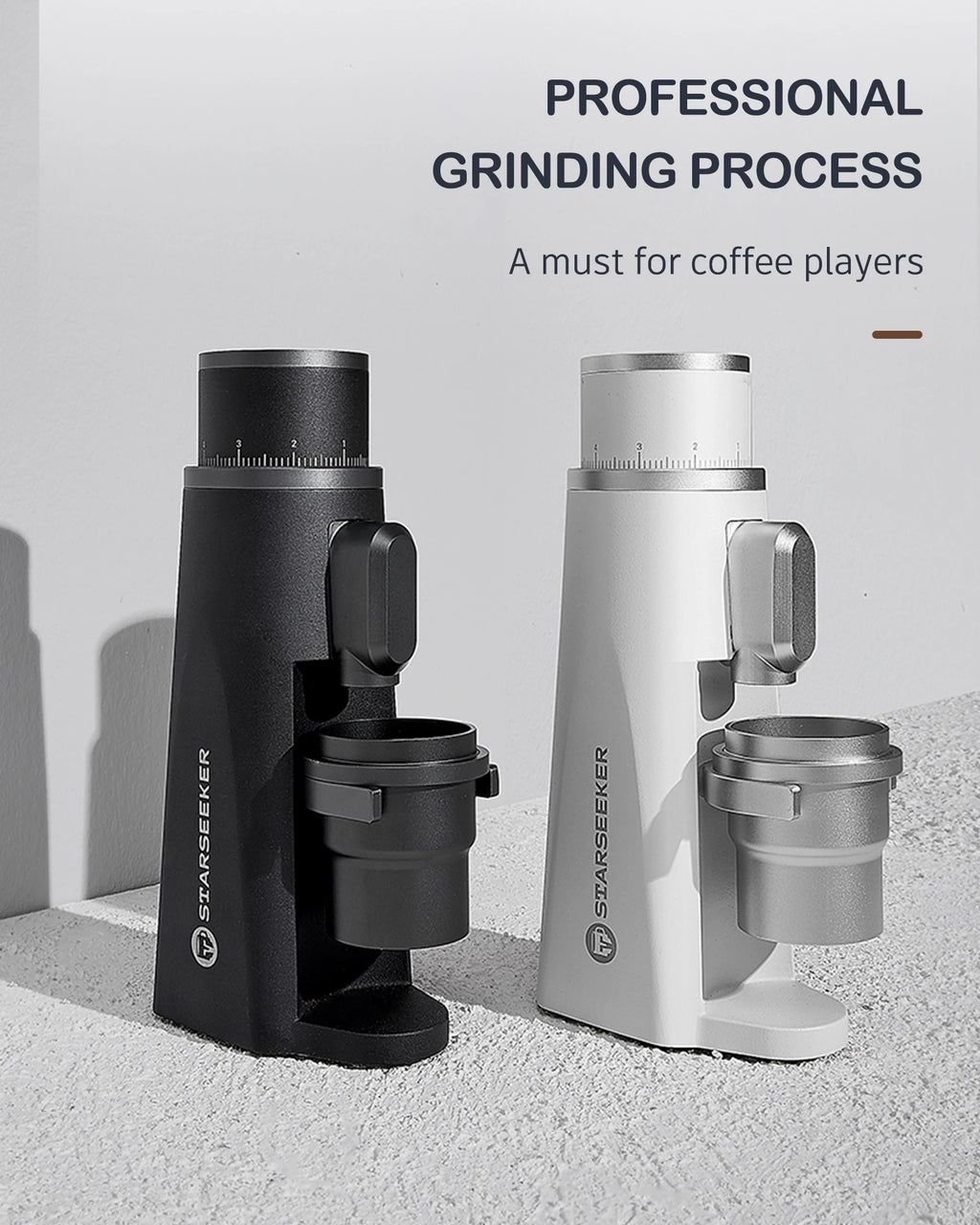 Stainless Steel Burr Coffee Grinder 48MM Espresso