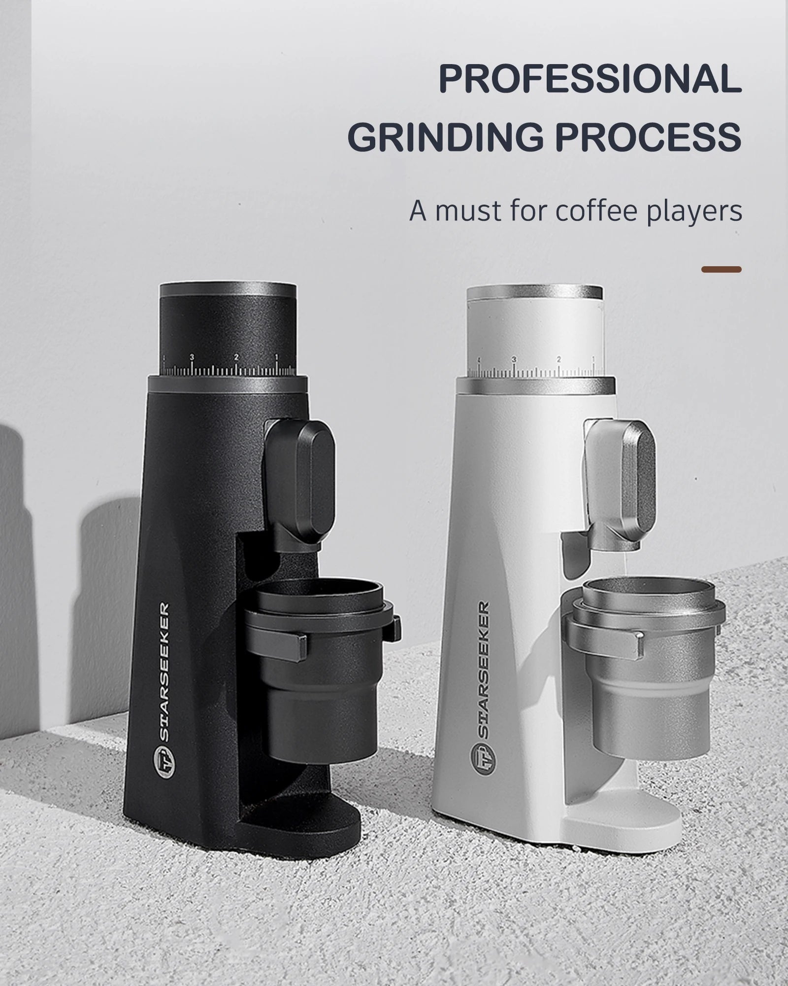 Stainless Steel Burr Coffee Grinder 48MM Espresso