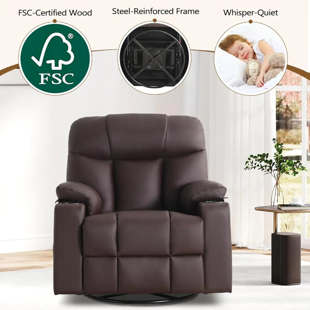 Swivel Rocker Recliner Chair