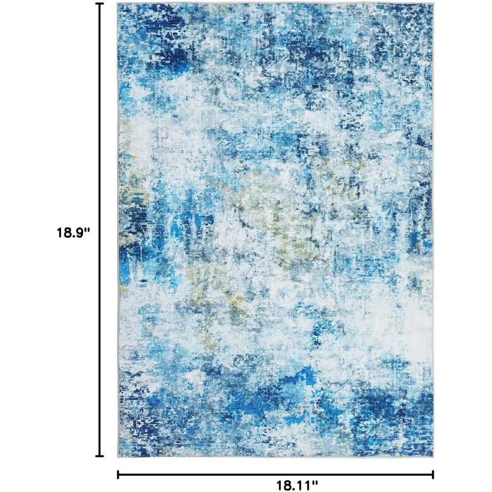 8x10 Modern Abstract Washable