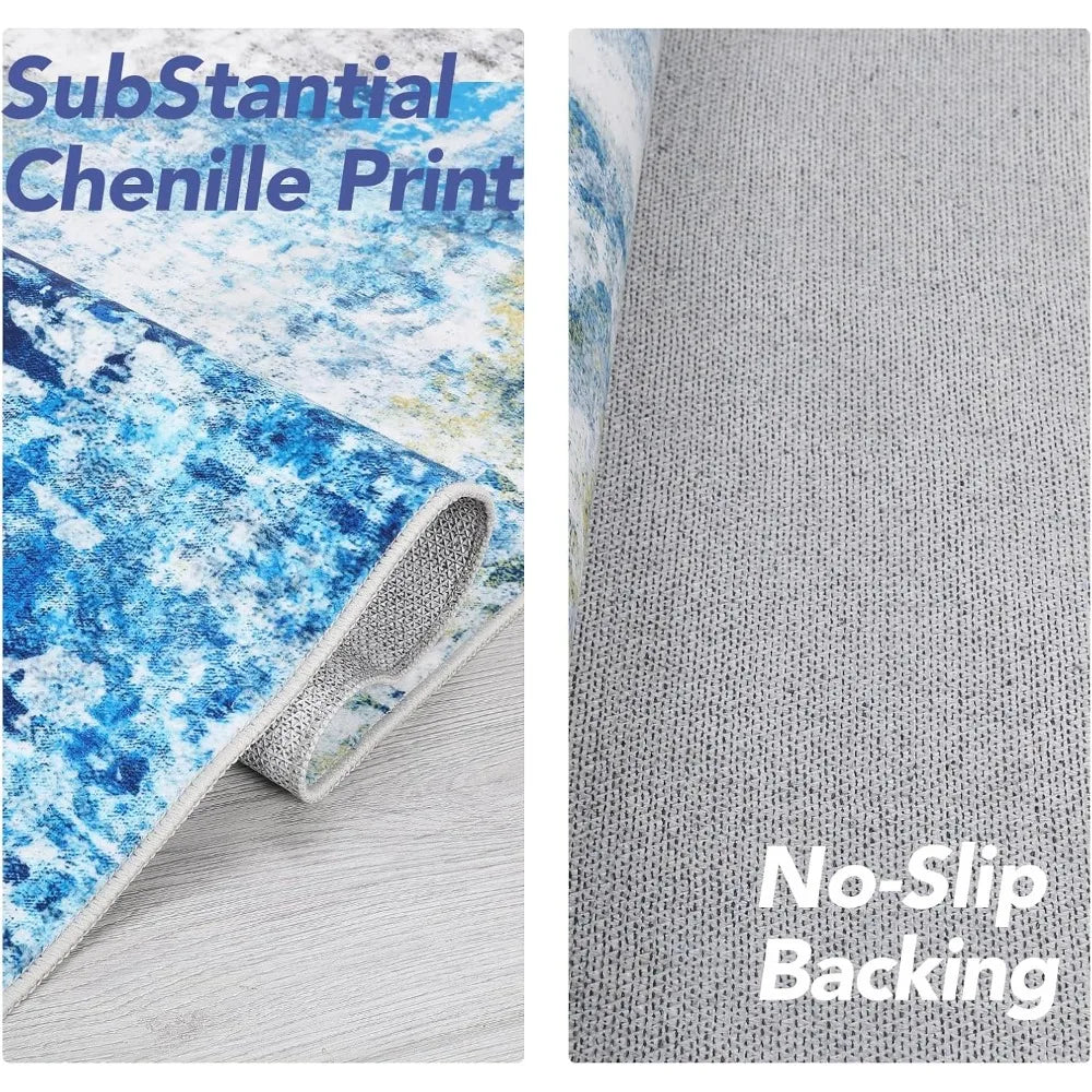 8x10 Modern Abstract Washable