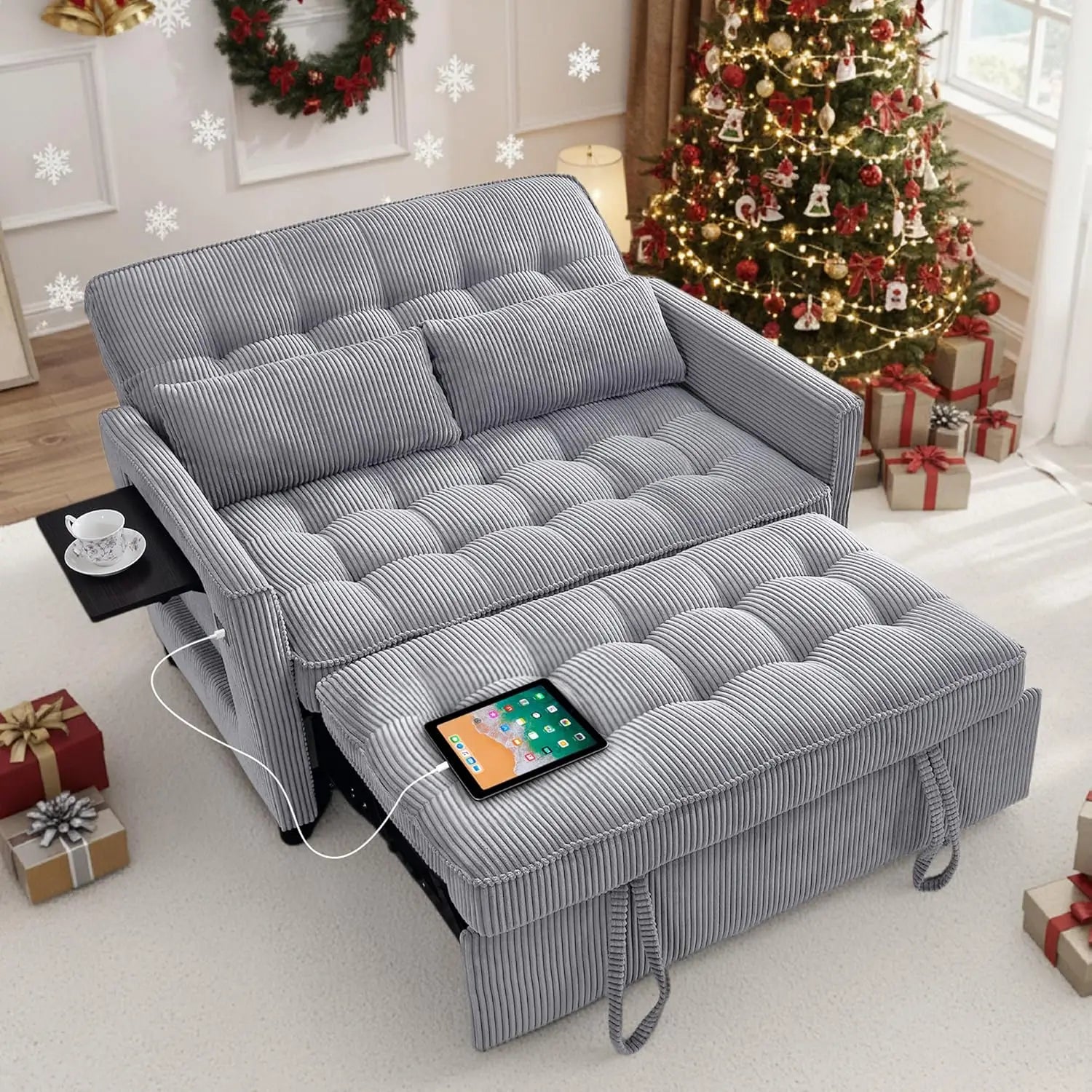 55: Sleeper Sofa Bed