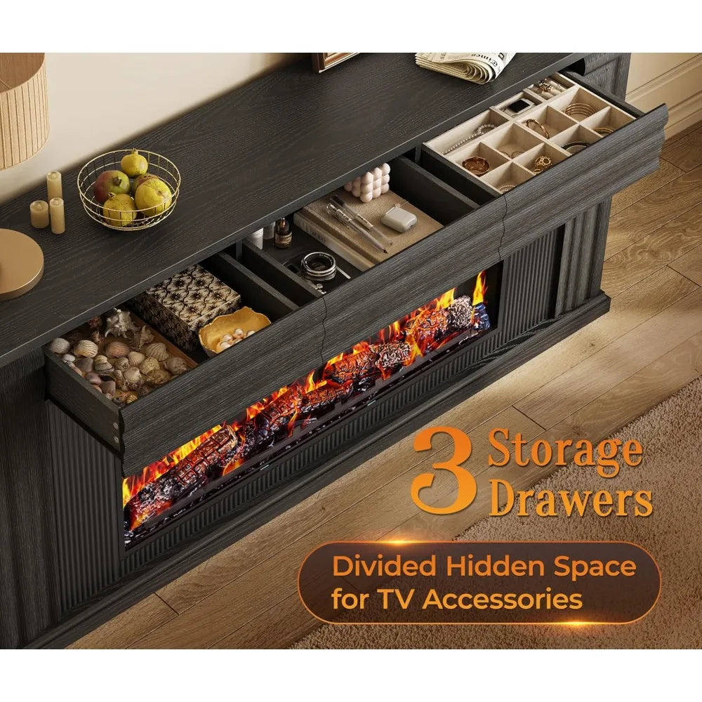70'' Fireplace TV Stand
