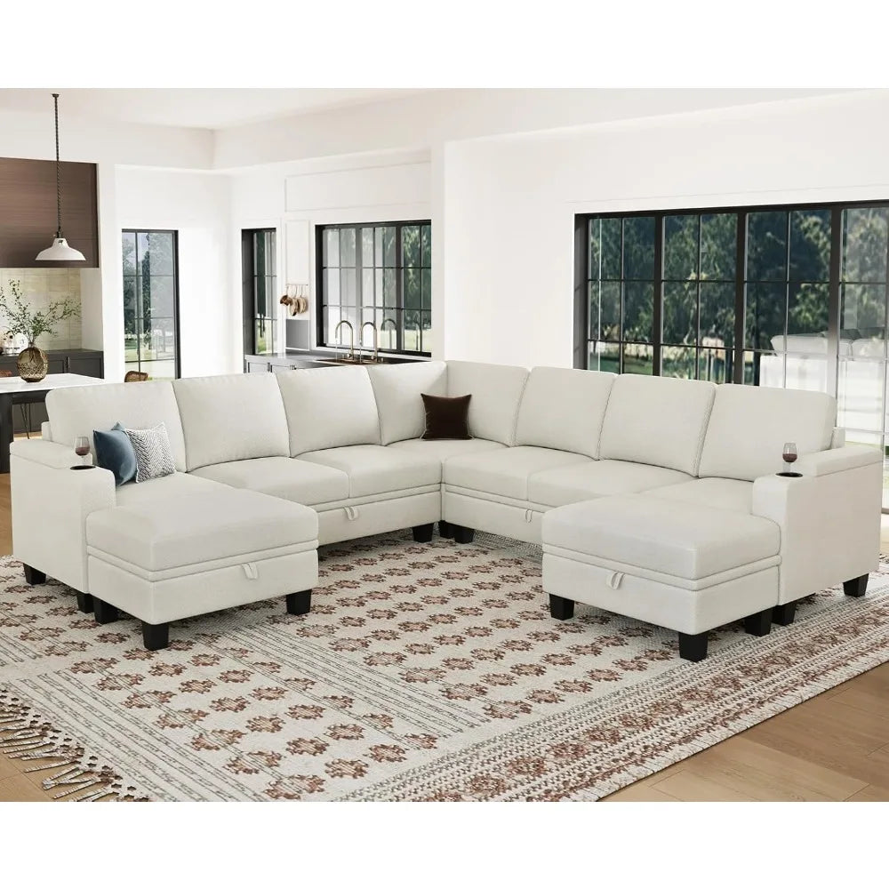 Modular Sectional Sofa w/Storage