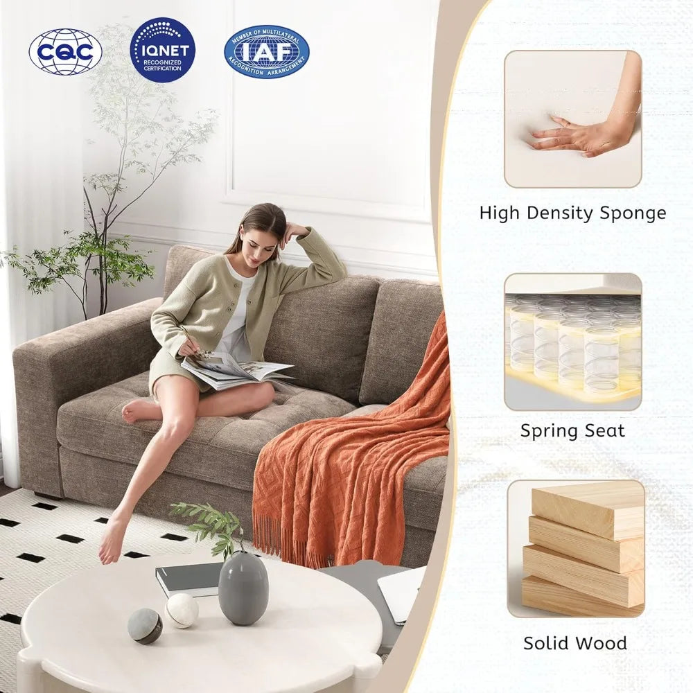 Modern Sofa Chenille