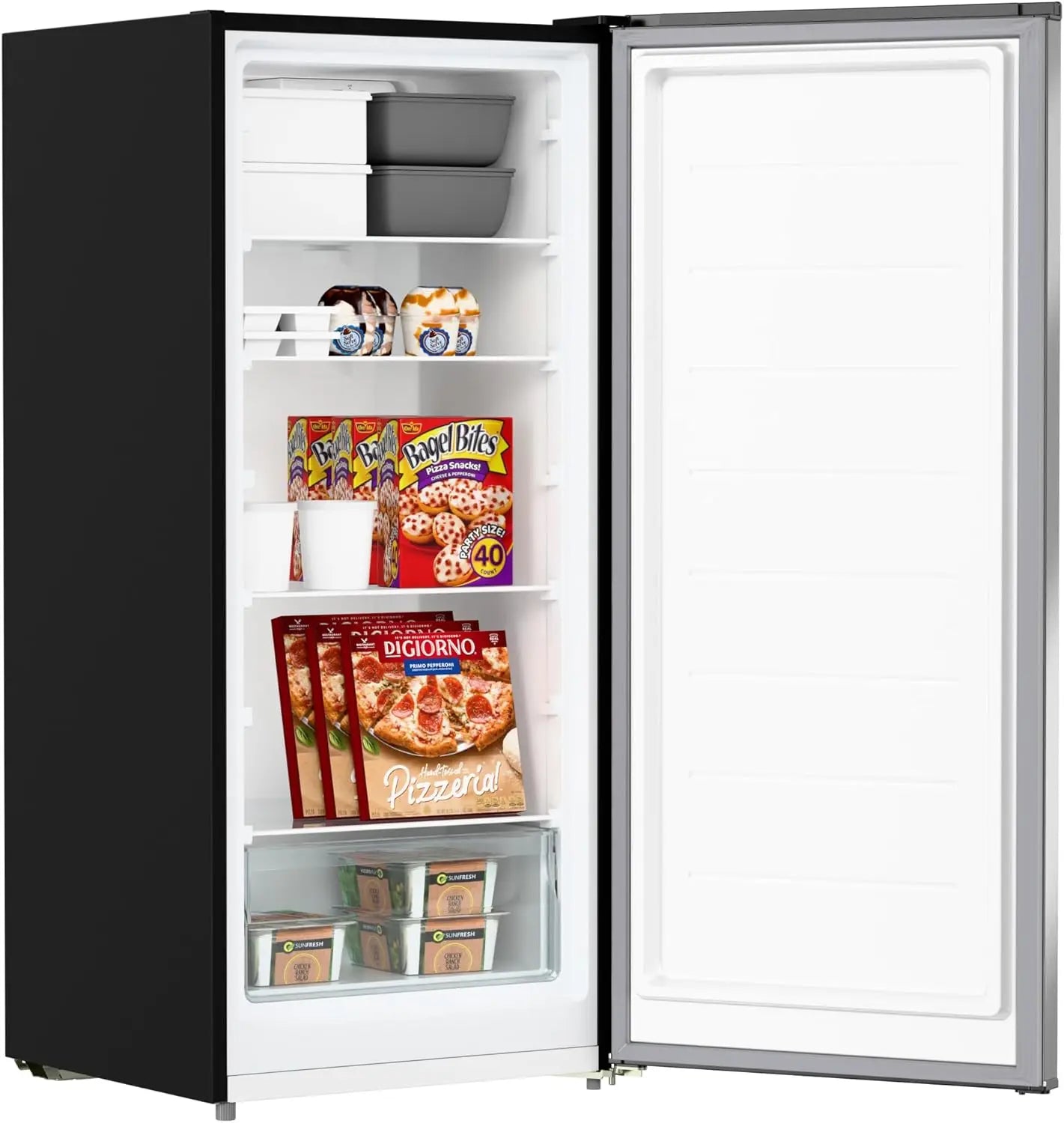 7 Cu. Ft. Convertible Freezer/Refrigerator Stainless